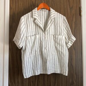 Everlane Linen Utility Shirt